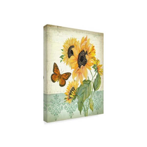 Jean Plout 'Summertime Botanicals 1' Canvas Art,35x47